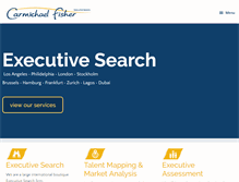 Tablet Screenshot of carmichaelfisher.com